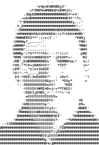 ASCII art of Rosie Jones